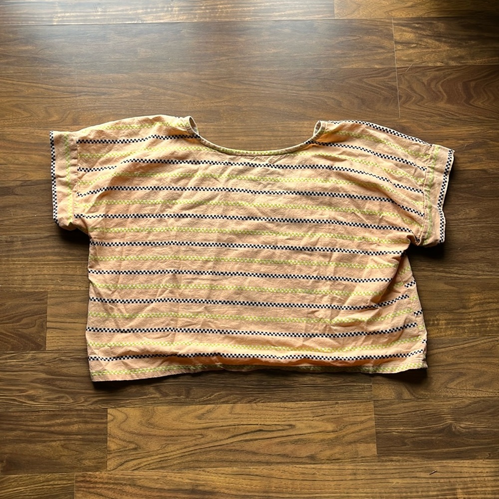 Frond handmade top